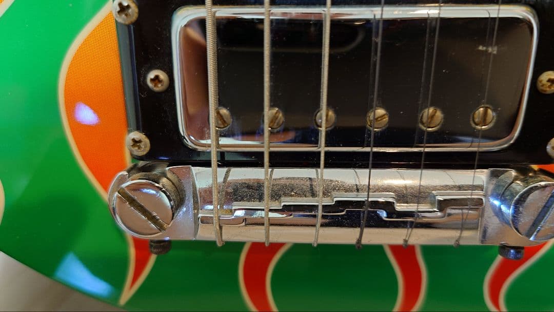 Pignose PGG-Graphicピグノーズ エレキギターファイヤーグリーン