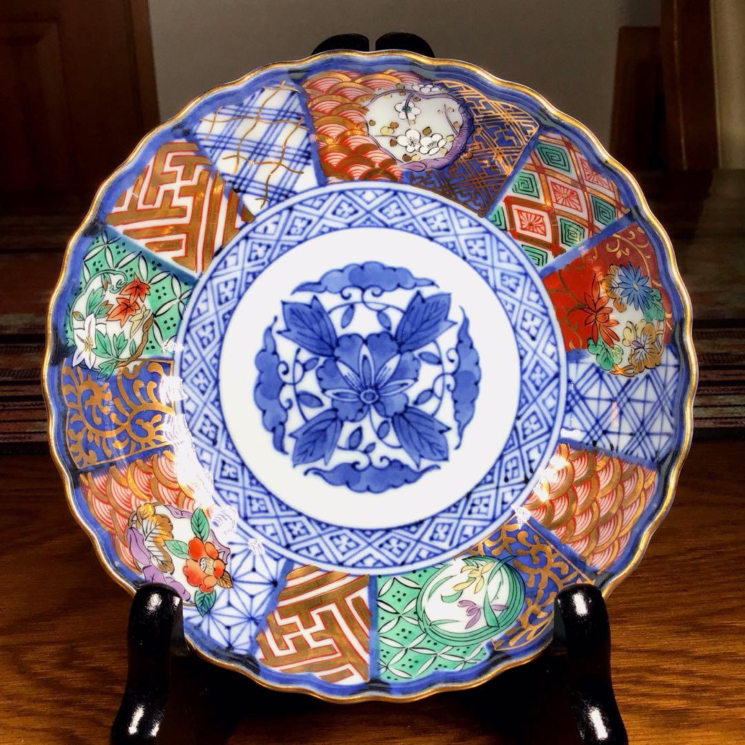 『一部に着色不良』　有田焼　龍峰　金彩　小鉢　5枚