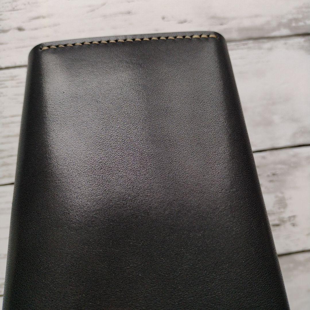 ミドルウォレット　財布　栃木レザー