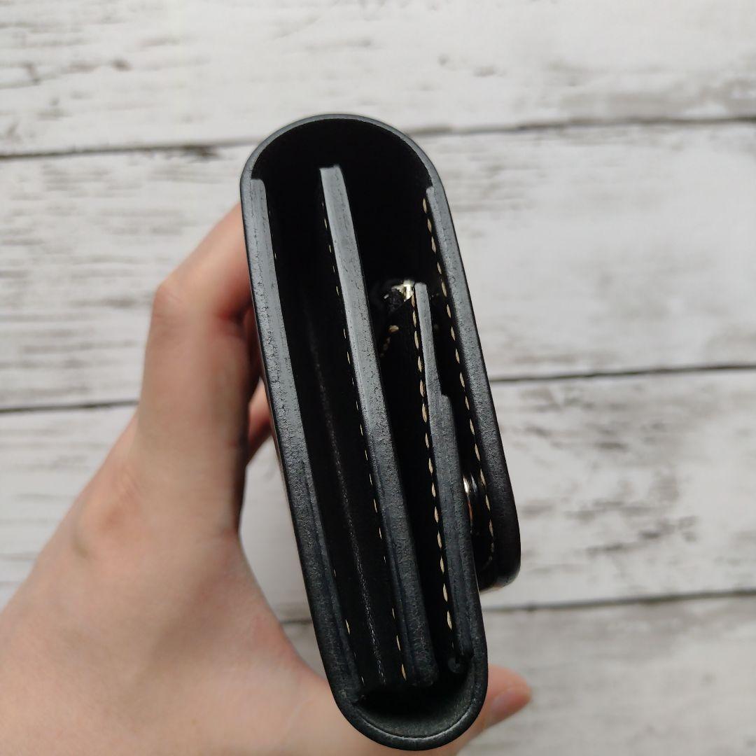 ミドルウォレット　財布　栃木レザー