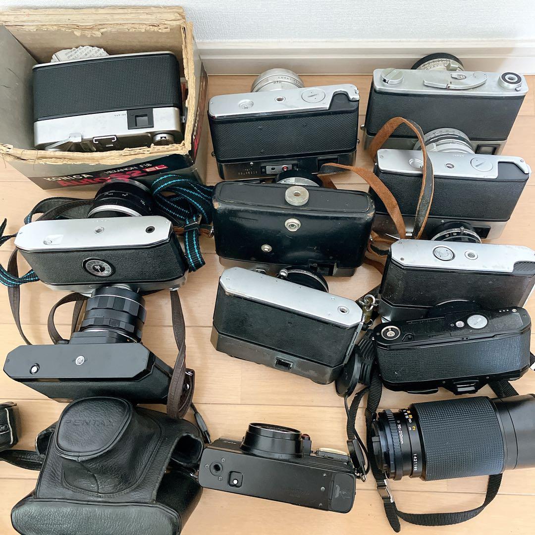 フィルムカメラ　ジャンクまとめ売り　12台　ビンテージ　オールドカメラ