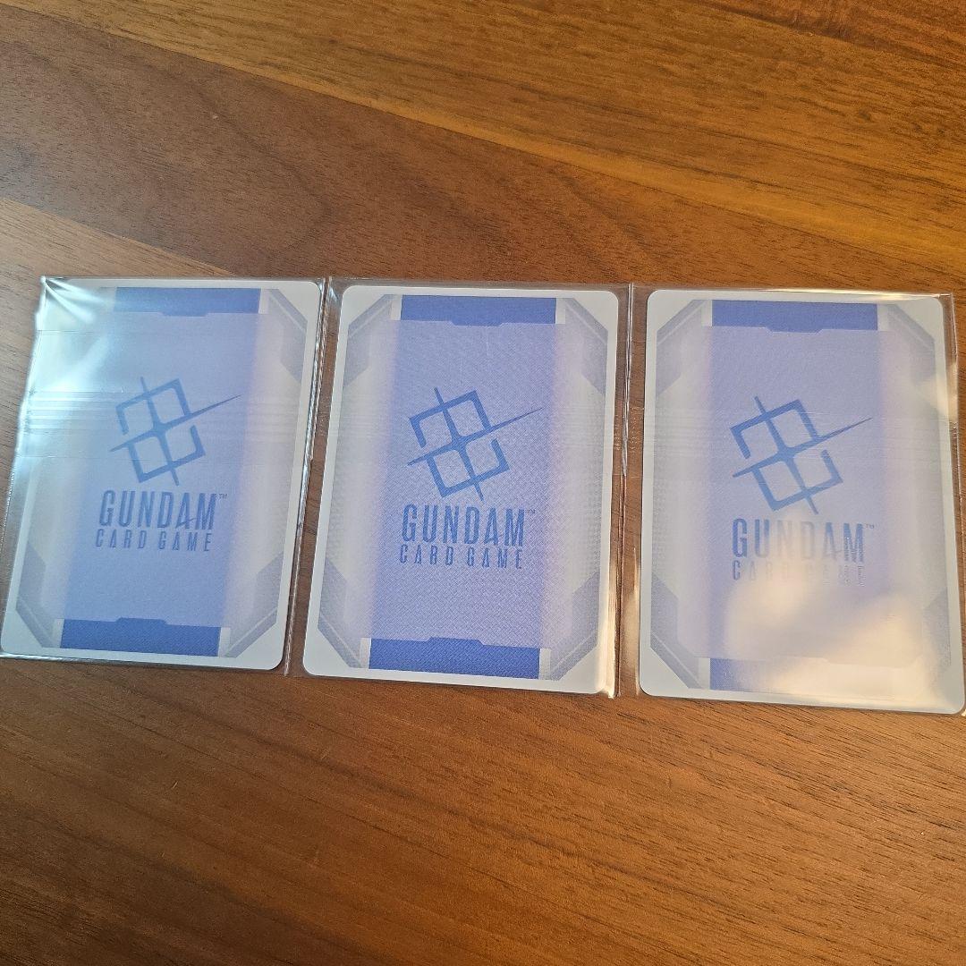 フリーダムガンダム　ニュータイプチャレンジ優勝　プロモ　パラレル　3枚セット
