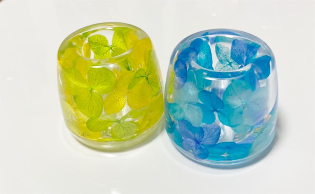 【オーダー】大人気のハーバリウムボールペン、印鑑、歯ブラシ立て　ハンドメイド