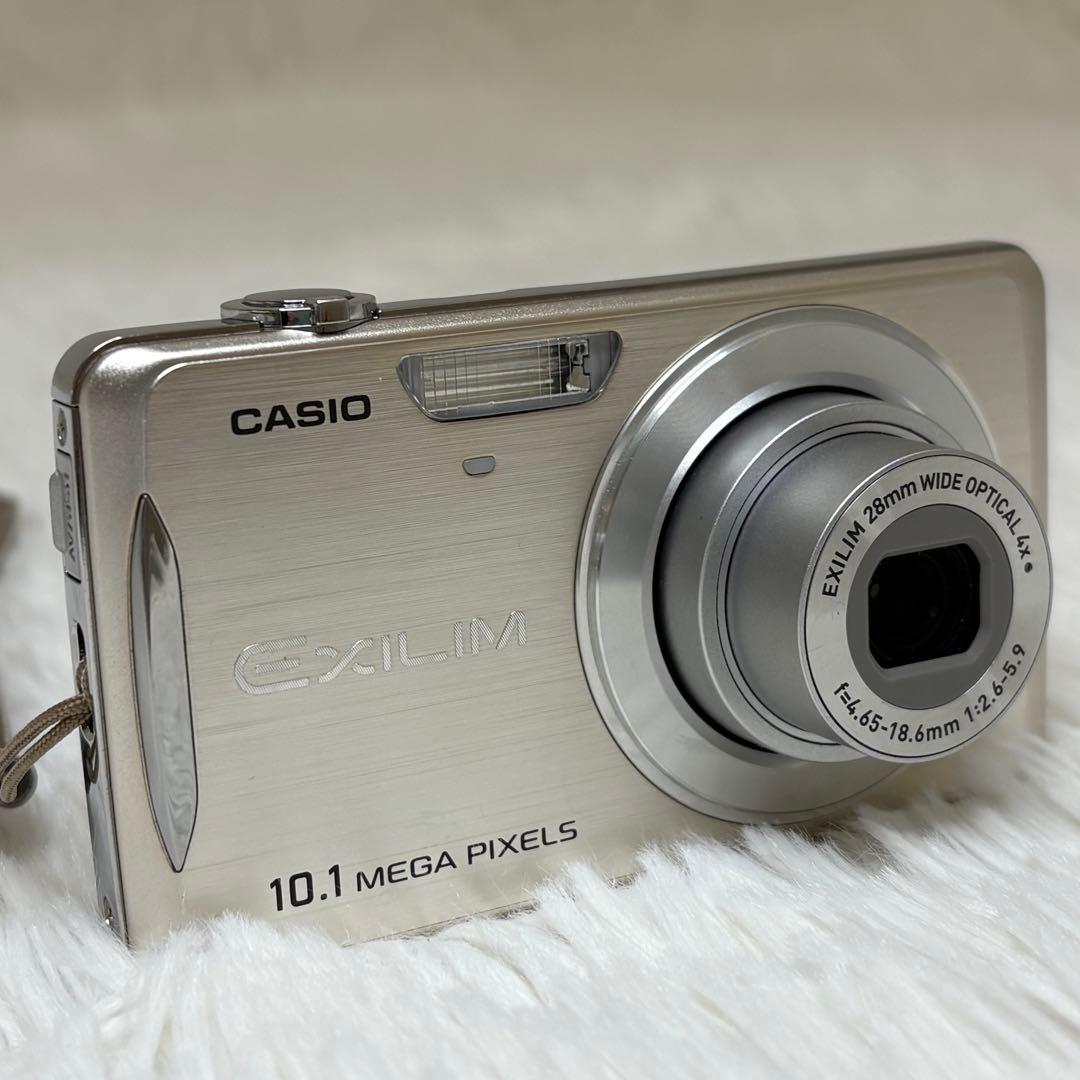 CASIO カメラ　EX-Z270 充電器　箱　ゴールド コンデジ　動作品