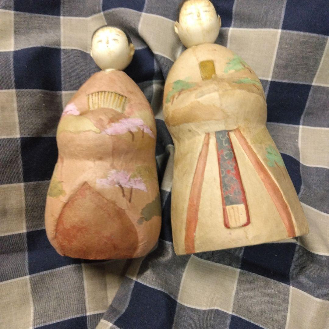 手作り鶴まき三郎　雛人形 ひな祭り用