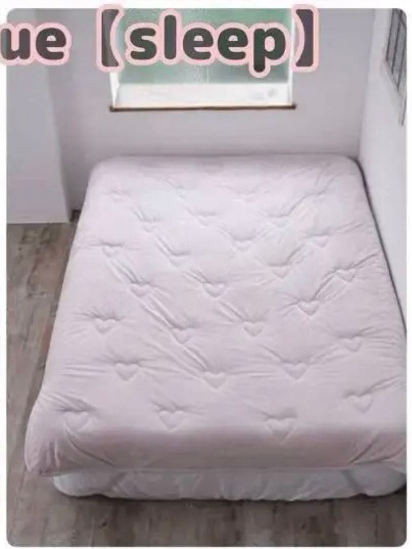 【kayok♡】ジェラートピケ❤︎【sleep】ハートキルト敷パッド