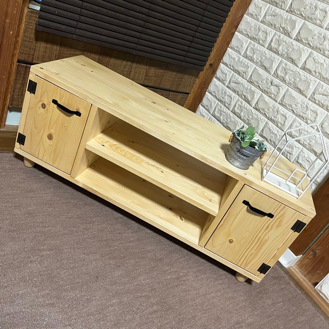 【3色塗装色】&【9種類取っ手】&【脚種類】スタイリッシュテレビボード TV台