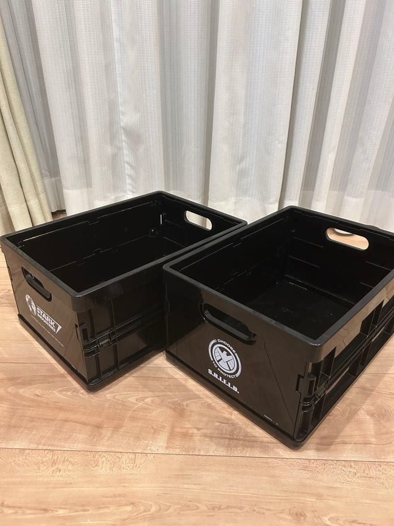 marvel マーベル　折りたたみ　コンテナ