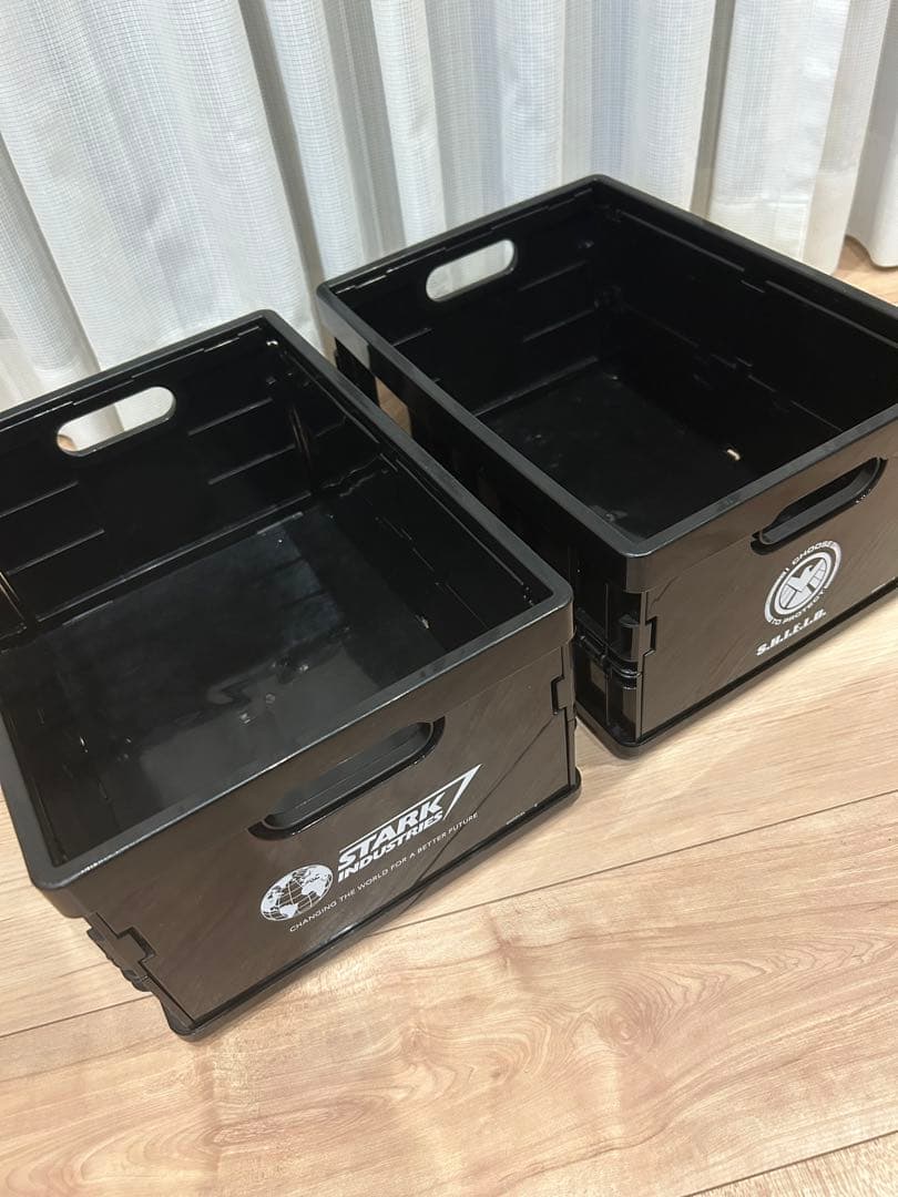 marvel マーベル　折りたたみ　コンテナ