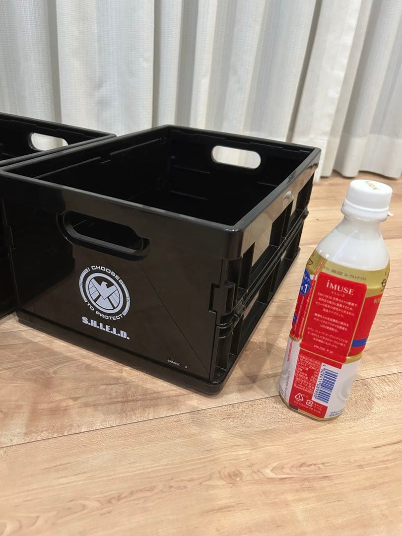 marvel マーベル　折りたたみ　コンテナ