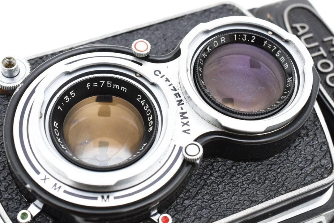 ★極美品★Minolta AUTOCORD ROKKOR 75mm F3.5