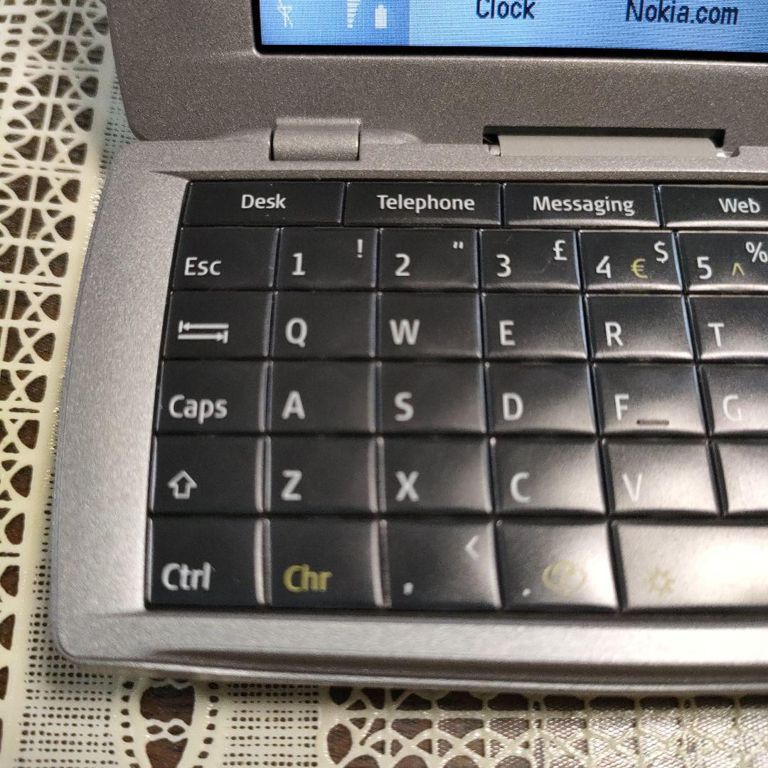 \"未使用·完品\"ノキアコミュニケーター『N9500 』フィンランド製、全付属品揃