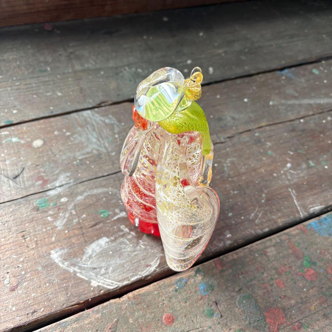 更にお値下げ！ガラス作家 川北成彦 さんのガラス雛 雛人形