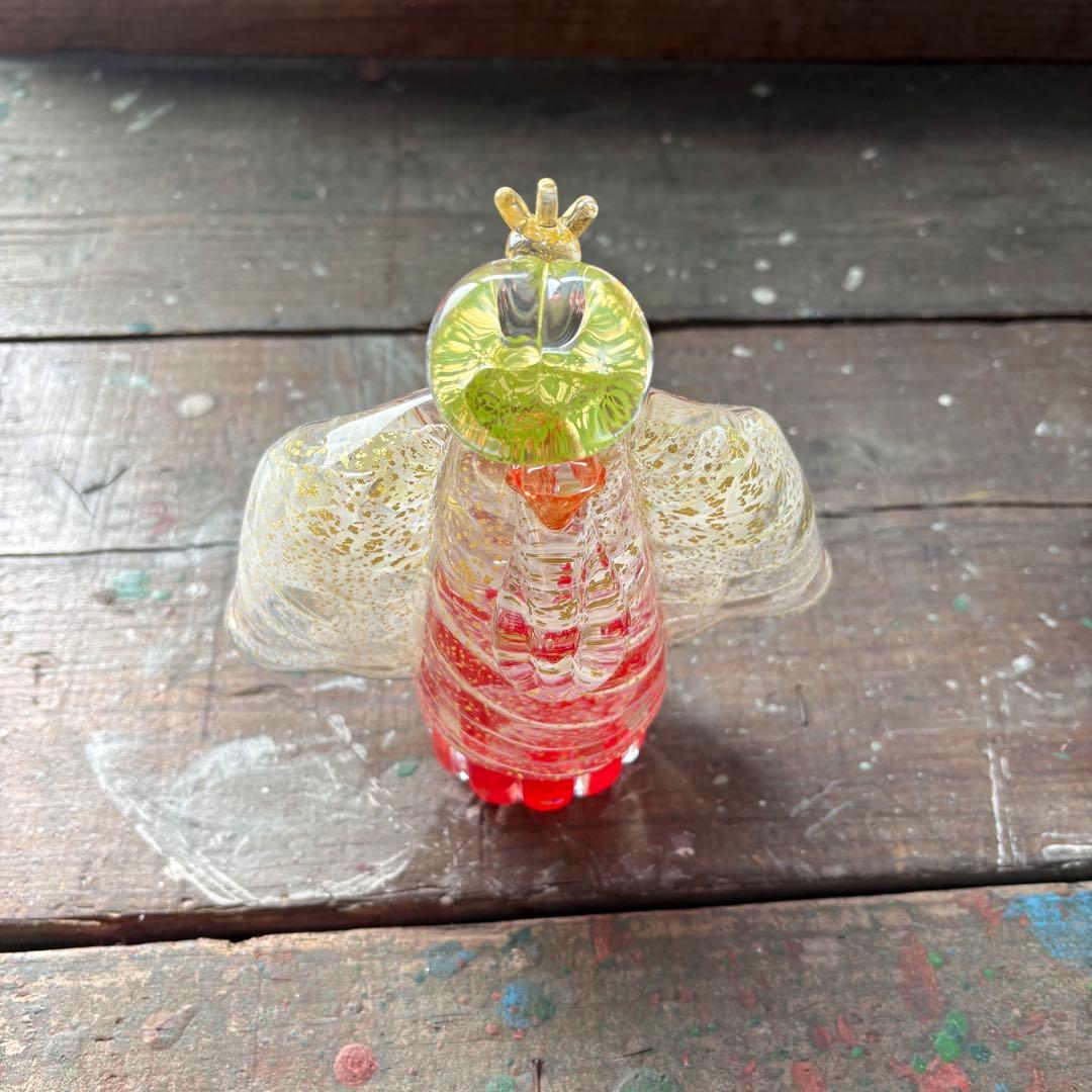 更にお値下げ！ガラス作家 川北成彦 さんのガラス雛 雛人形