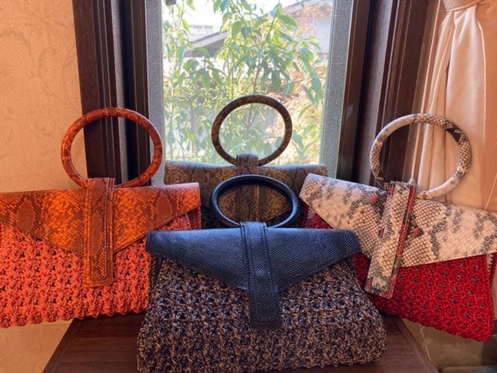 手作りスピニングバッグ