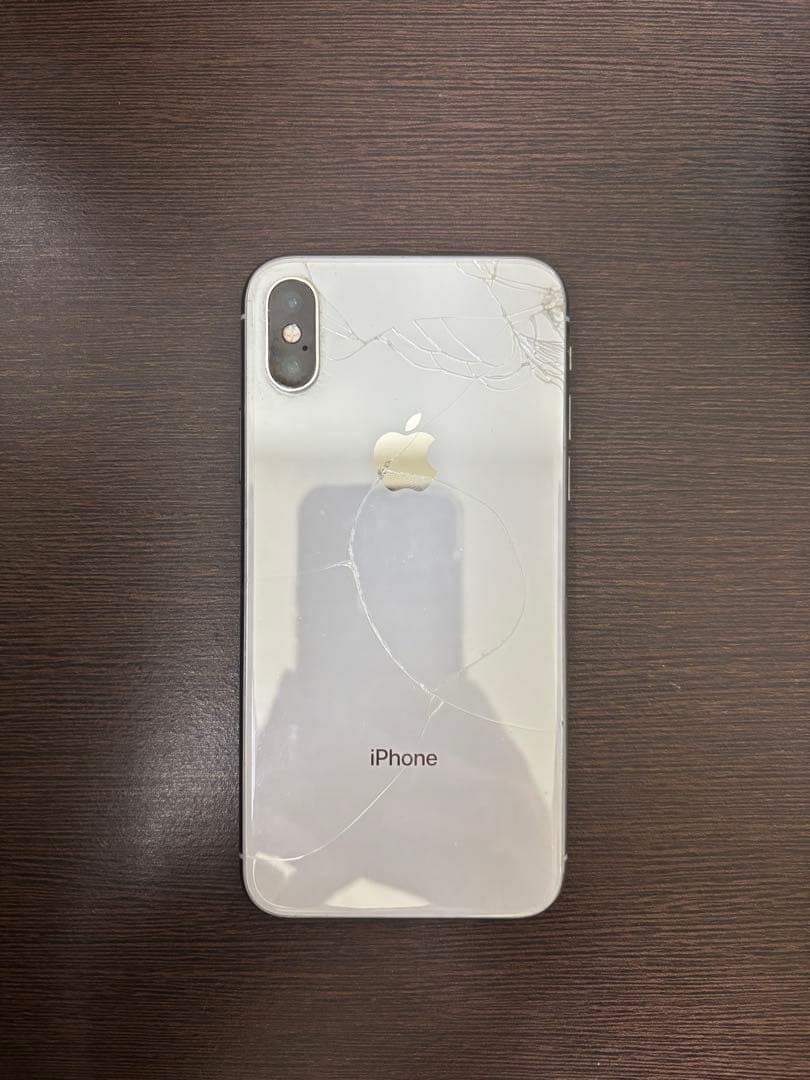 iPhone X 画面割れ 背面割れ