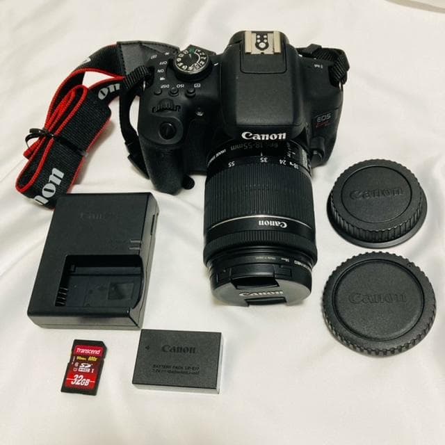 Canon キャノン EOS Kiss X8i レンズキット SDカード付