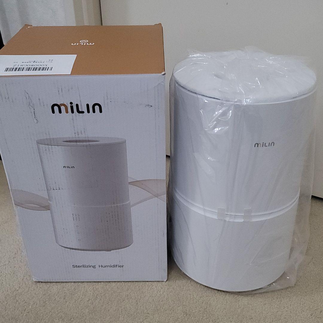 MILIN 電解水除菌 超音波式加湿器