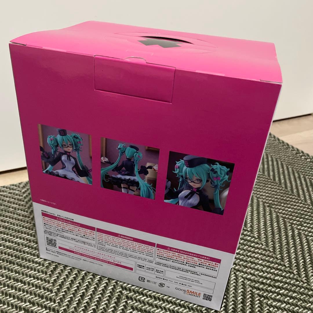 グッスマくじ 初音ミク B賞 ポッパレ フィギュア めがね✕カフェVer. 最安