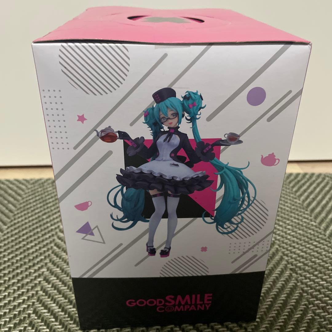 グッスマくじ 初音ミク B賞 ポッパレ フィギュア めがね✕カフェVer. 最安