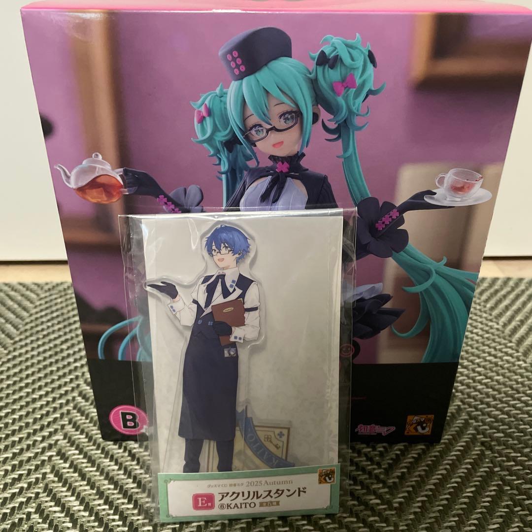 グッスマくじ 初音ミク B賞 ポッパレ フィギュア めがね✕カフェVer. 最安
