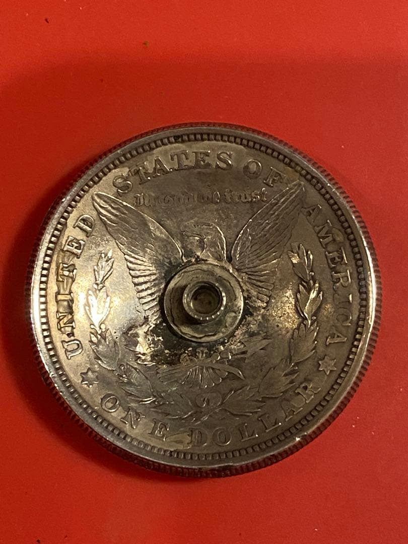 アメリカモルガンONE DOLLAR-シルバーコンチョ 1921年製