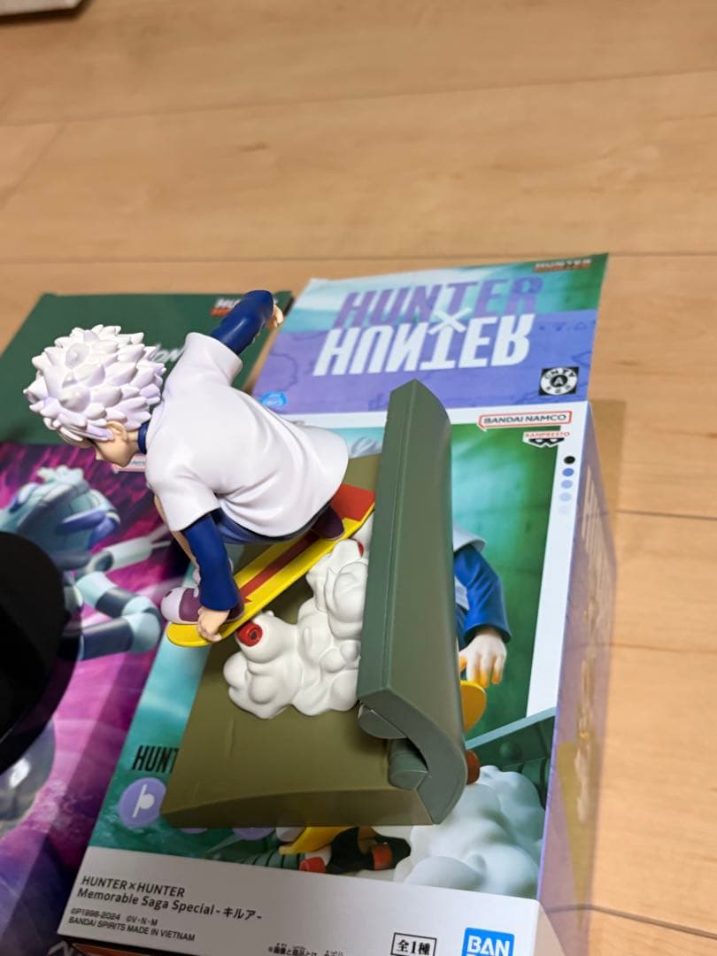 ハンターハンター フィギュア2点セット　キルア　メルエム