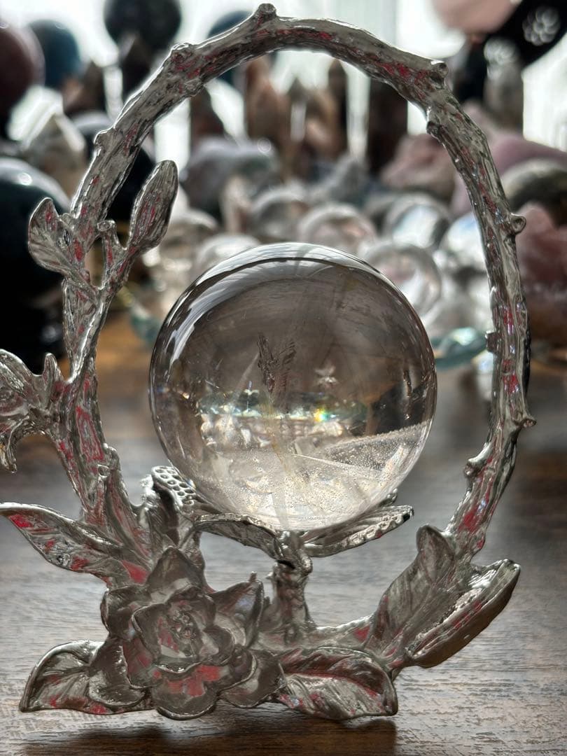 スモーキークォーツ＊5.4cmスフィア＊パワーストーン天然石