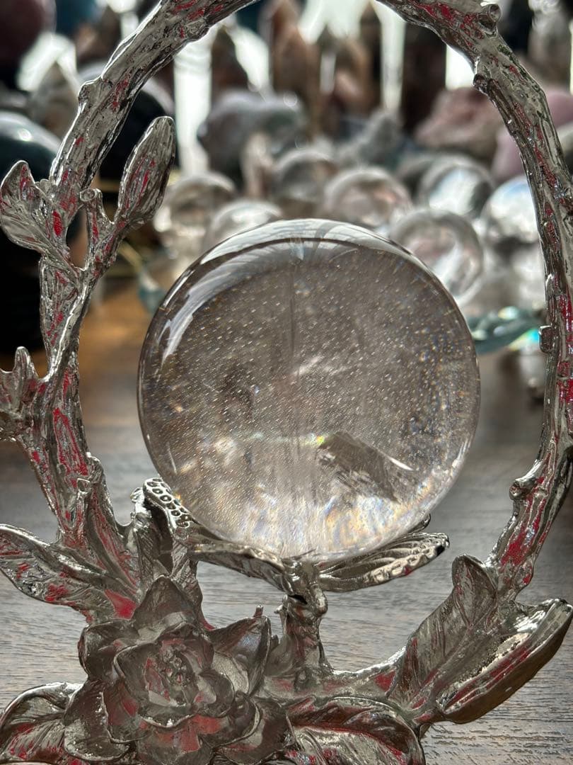 スモーキークォーツ＊5.4cmスフィア＊パワーストーン天然石