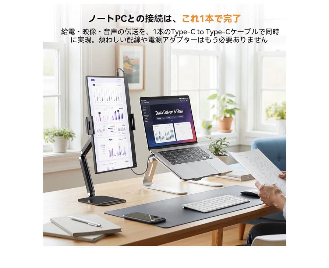 1点限り モバイルモニター 15.6インチ ゲーミング ポータブルディスプレイ