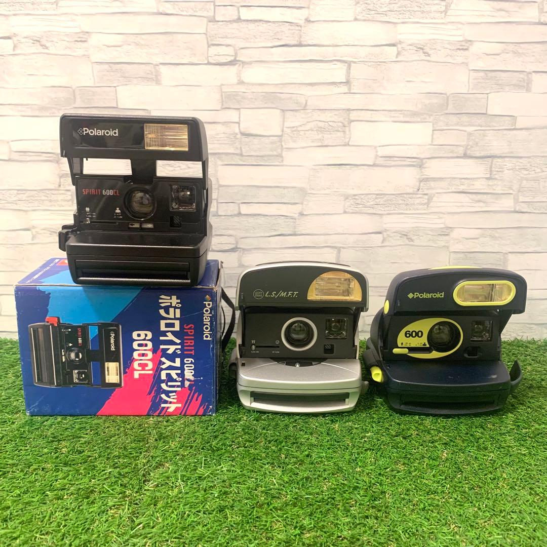 箱付Polaroid SPIRIT600CL 600 L.S./M.F.T 3台