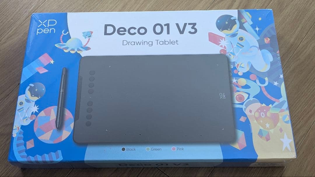 新品XP-Pen Deco 01 V3 ペンタブレット本体