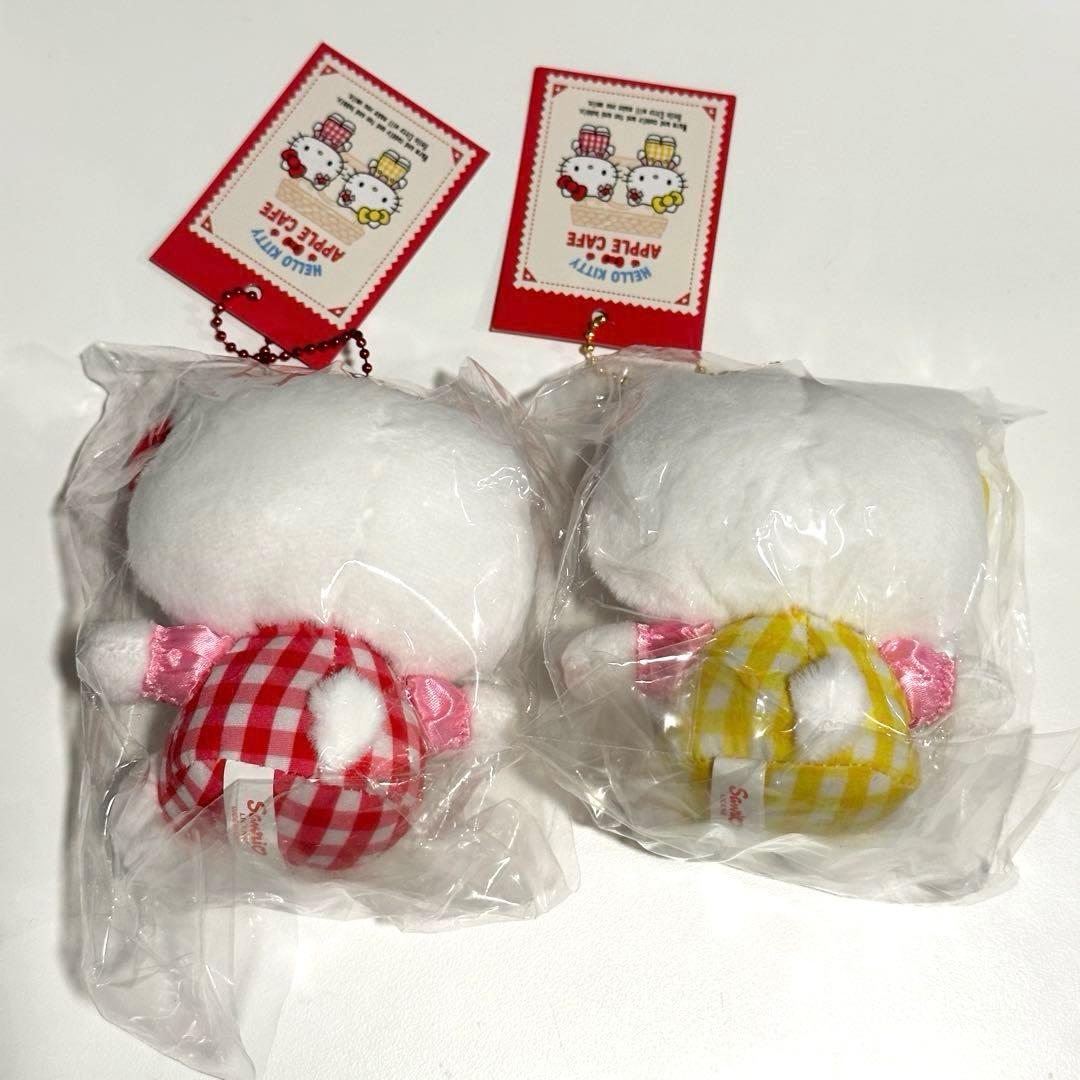 韓国限定　APPLECAFE ハローキティ　キーホルダー　セット　キティ　ミミィ