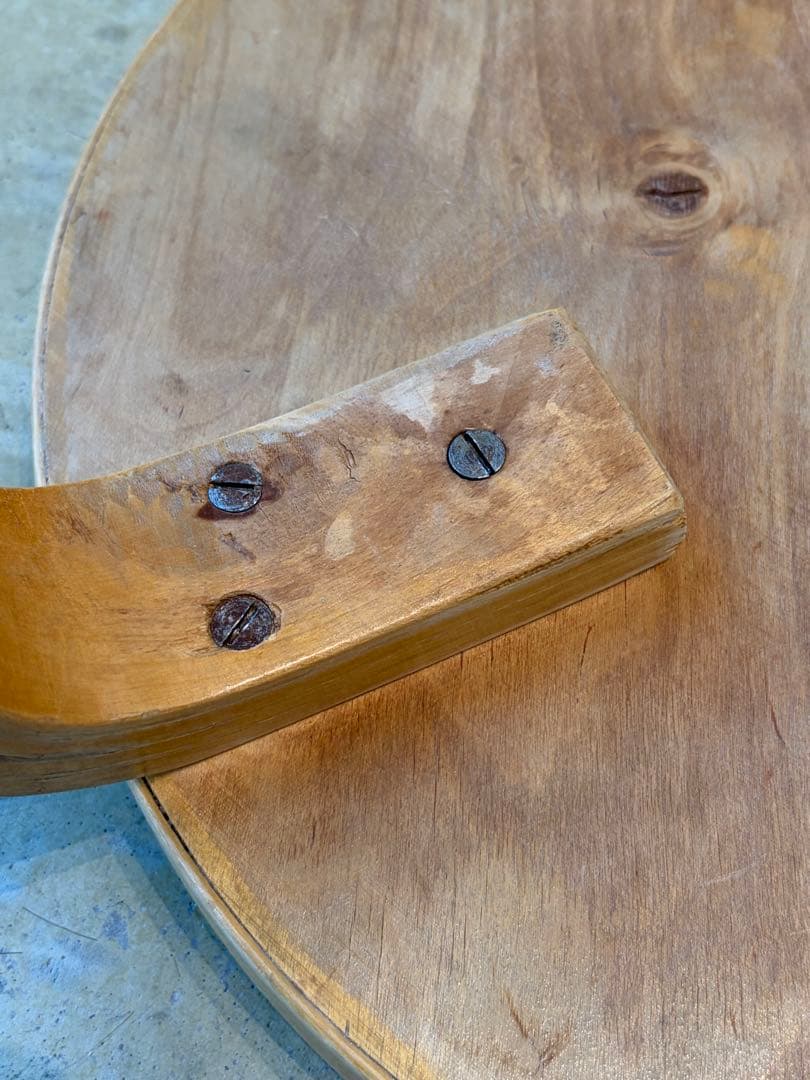 れれれArtek スツール60 ローバージョン ブルーリノリウム