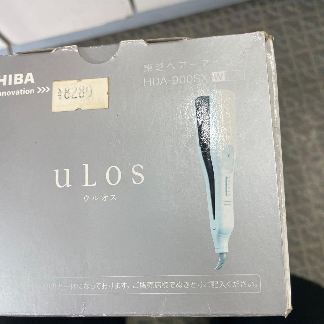 TOSHIBA uLOS ヘアアイロン HDA-900SX W
