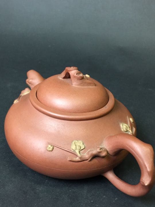 二色 紫砂壺 急須 茶道具 煎茶 在銘 順仙