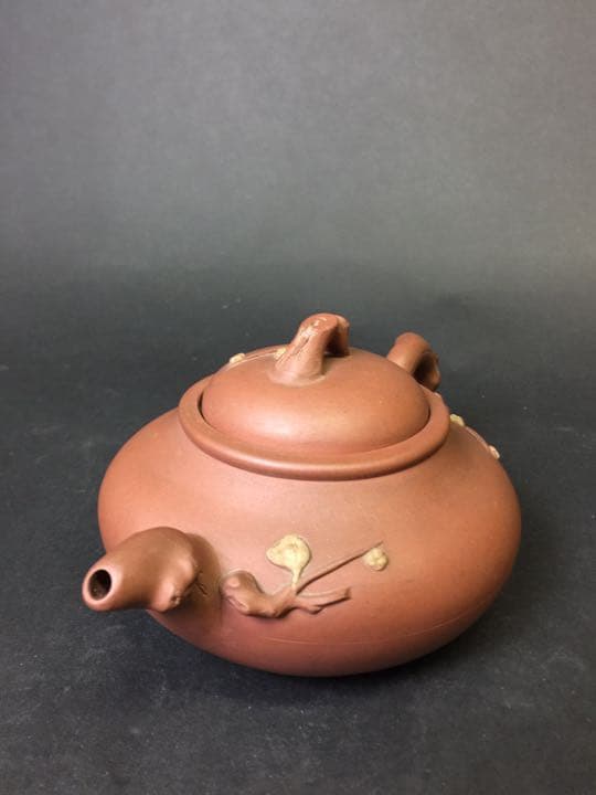 二色 紫砂壺 急須 茶道具 煎茶 在銘 順仙