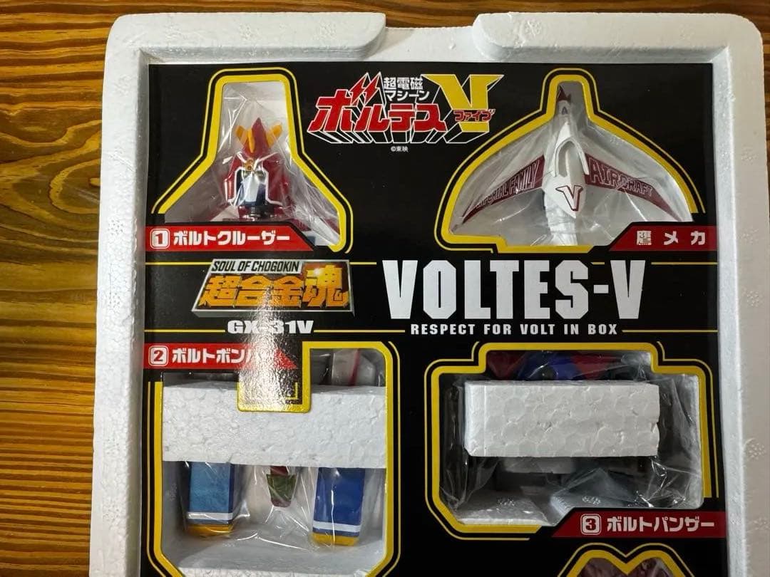 超合金魂GX-31V ボルテスV RESPECT FOR VOLT IN BOX