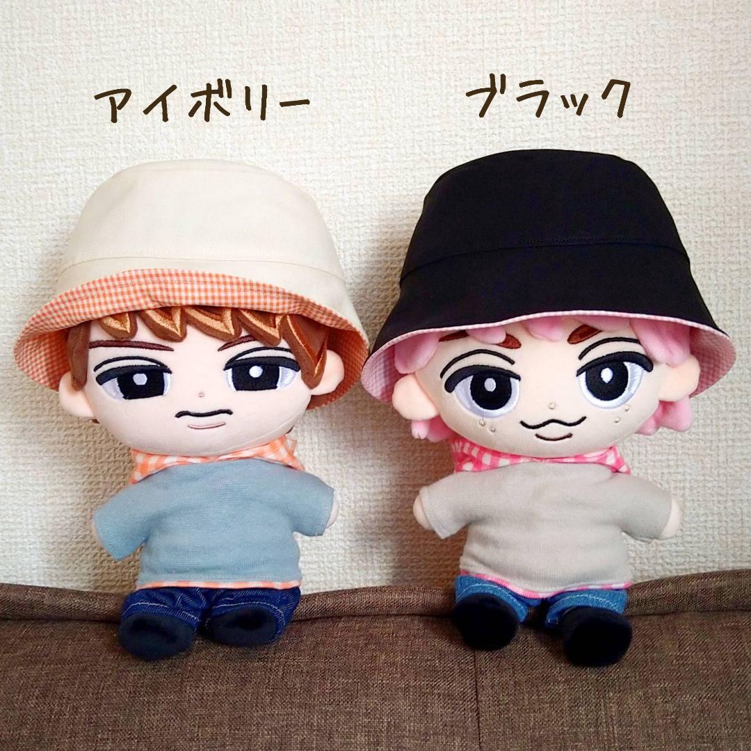 【ちゃちゃ様】すのチルソフビ用　バケットハット　 Man　バケハ