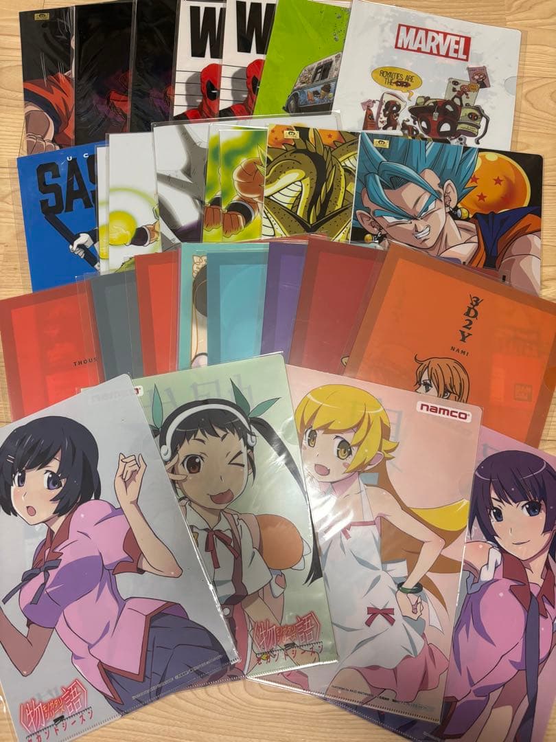 キャラクターグッズ アニメキャラ クリアファイル 大量 まとめ売り