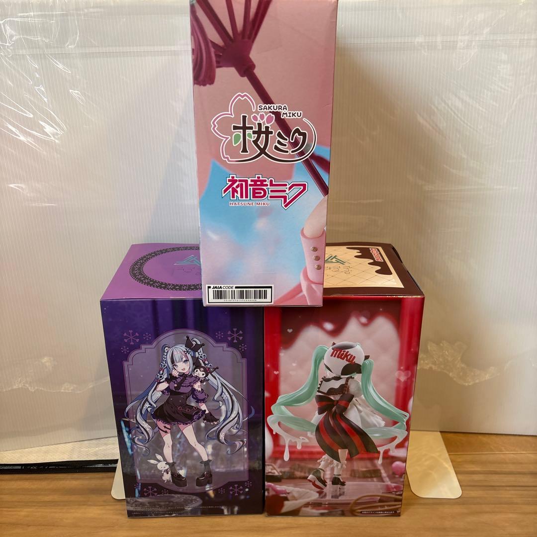 最安値　雪ミク✖️チロルミク✖️桜ミク　3点セット
