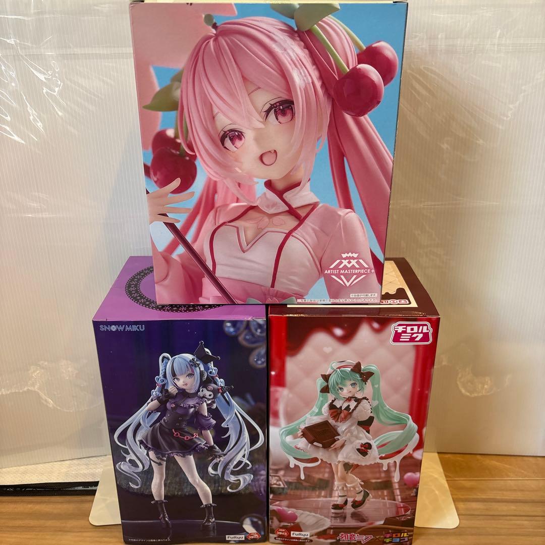 最安値　雪ミク✖️チロルミク✖️桜ミク　3点セット