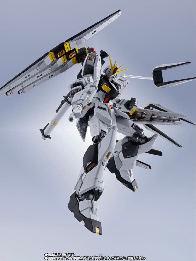 νガンダム　ダブルフィンファンネル　メタルロボット魂　超合金