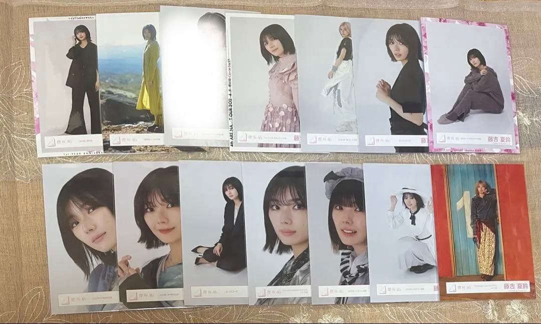 藤吉夏鈴　生写真　まとめ売り　97枚