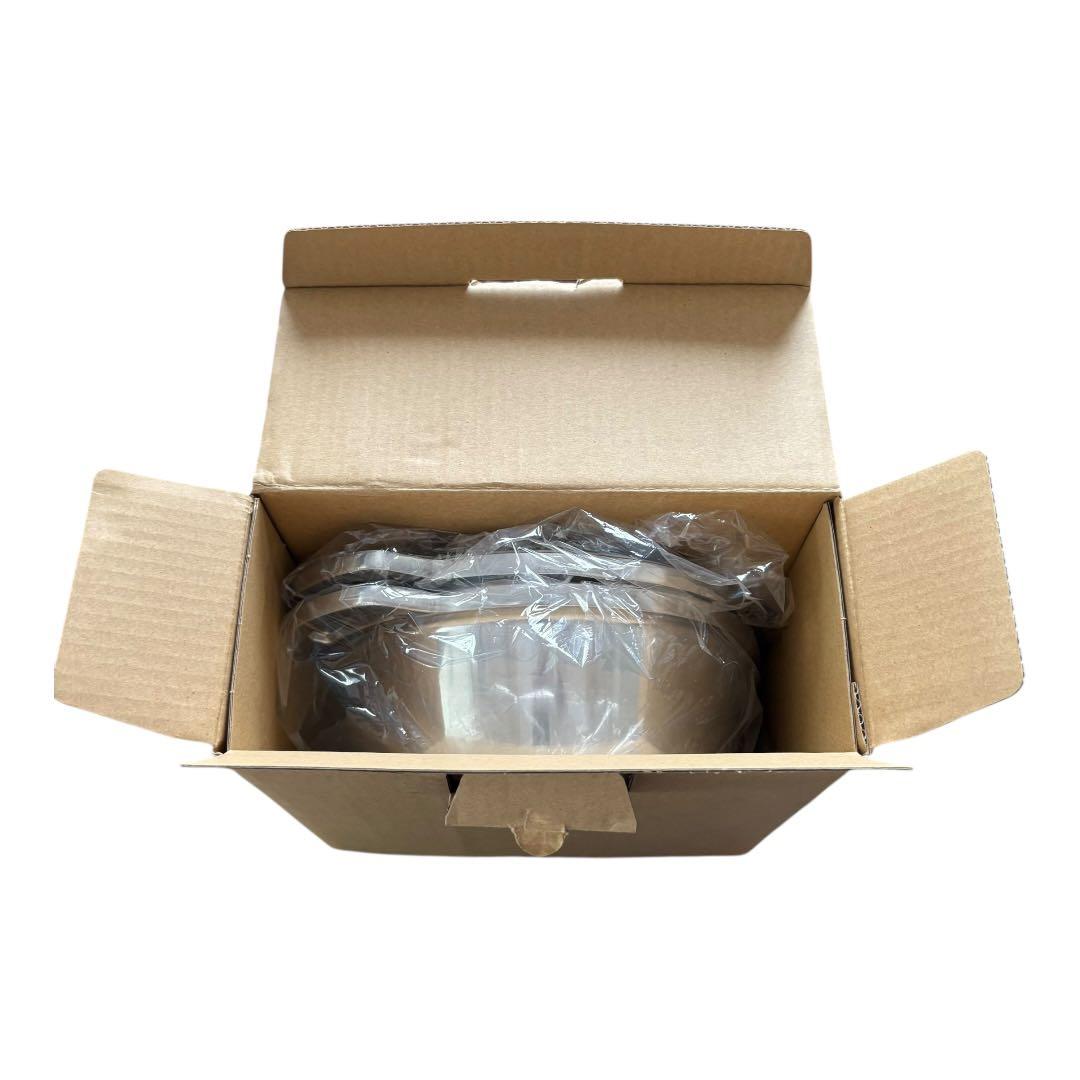 【未使用】KING 無水鍋 20cm HALムスイ