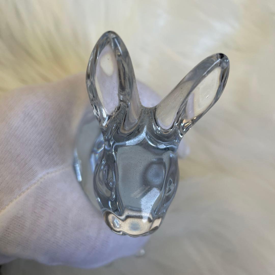 Baccarat バカラ うさぎ 干支 ガラス 置き物 クリスタル