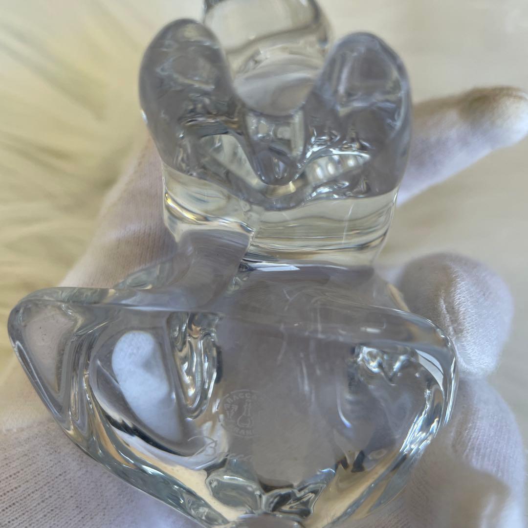 Baccarat バカラ うさぎ 干支 ガラス 置き物 クリスタル