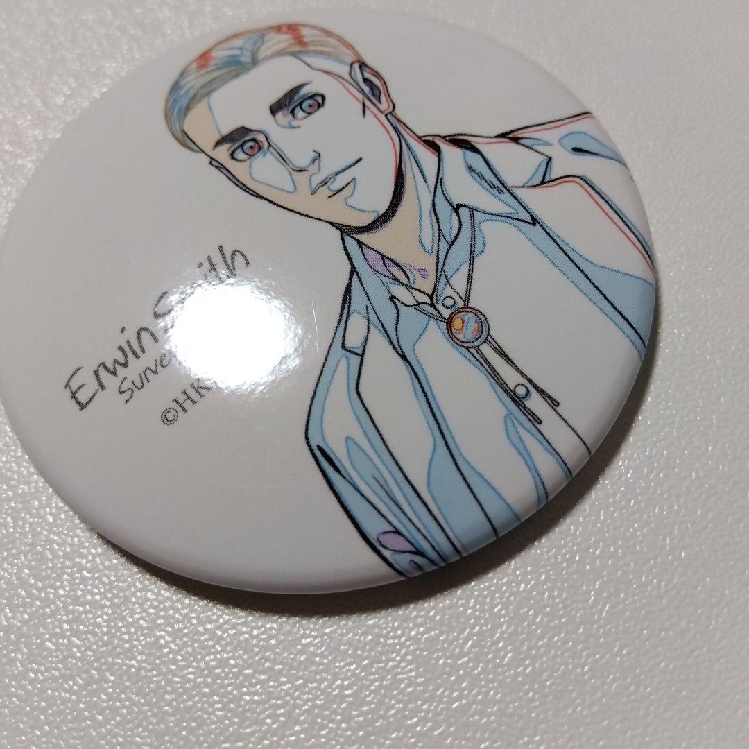 【進撃の巨人】エルヴィン IGストア 誕生日記念フェア 缶バッジ バースデー