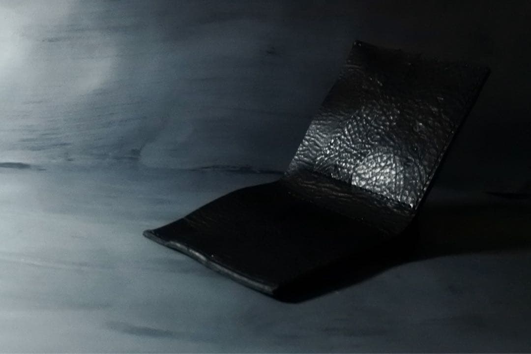 [オリジナル] S1 Bifold wallet 二つ折り　ブラック