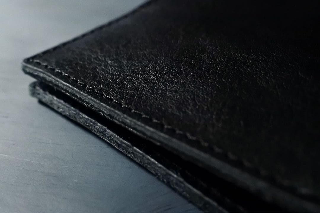 [オリジナル] S1 Bifold wallet 二つ折り　ブラック
